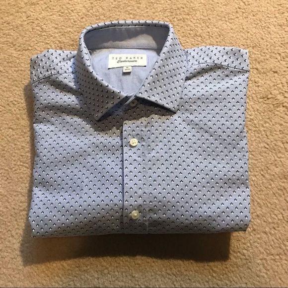 Ted Baker size M (32/33) button up dress shirt - Picture 2 of 6